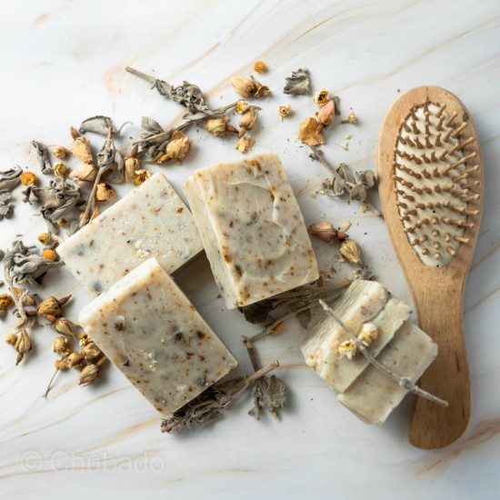 Chamomile & Sage Hair Soap